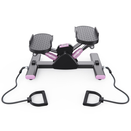 Балансировочный степпер DFC SC-S012E / pink с эспандерами