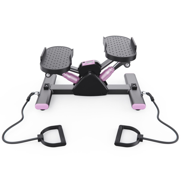 Балансировочный степпер DFC SC-S012E / pink с эспандерами