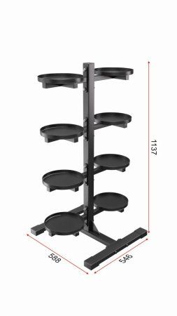 Стойка для гирь вертикальная разборная (на 8 мест)