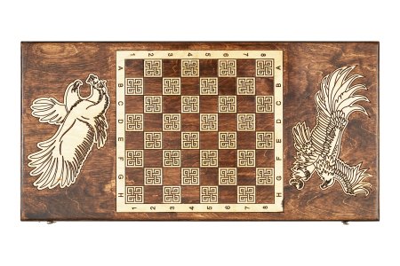 Нарды резные "Орел 5", Ustyan
