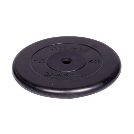 Диски обрезиненные Barbell Atlet