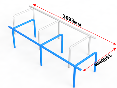 Уличный лабиринт для детской площадки