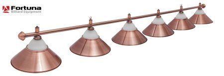 Светильник Fortuna Alison Red Bronze 6 плафонов