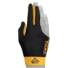 Перчатка Tiger Professional Billiard Glove черная/желтая правая M
