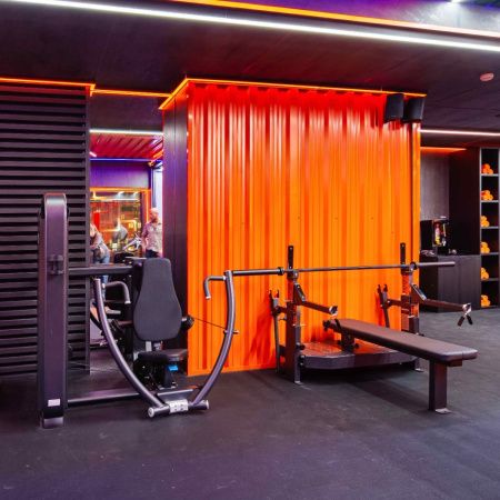 A3146 Скамья-стойка домкратная для жима лежа со страховочными упорами