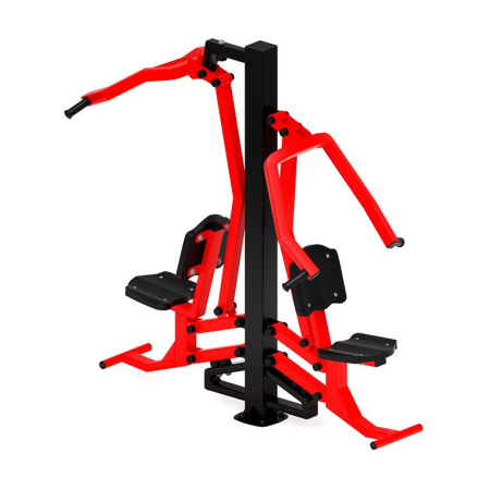 Тренажер уличный «Тяга верхняя + Жим от груди»