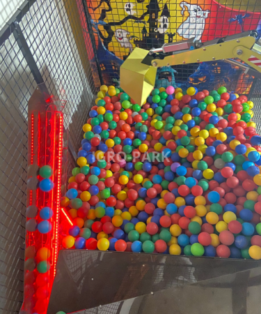 Экскаватор "Mini Excavator" с ограждением и игрой