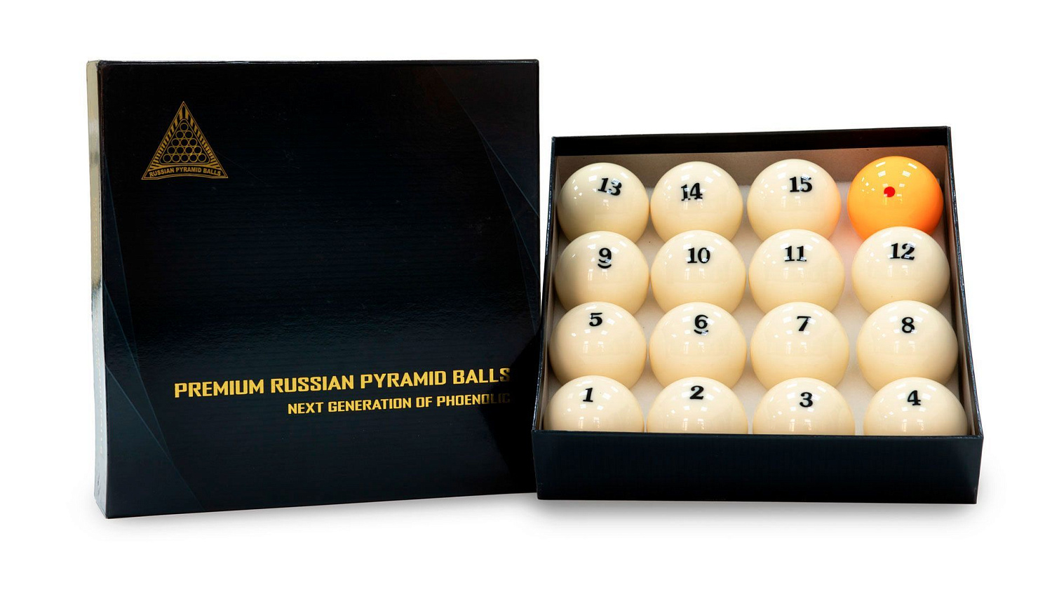 Комплект бильярдных шаров для бильярда 68 мм "Premium F8"