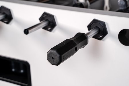 Игровой стол - футбол "NineStar Iron Pro ITSF Grey" (144х75,5х90)