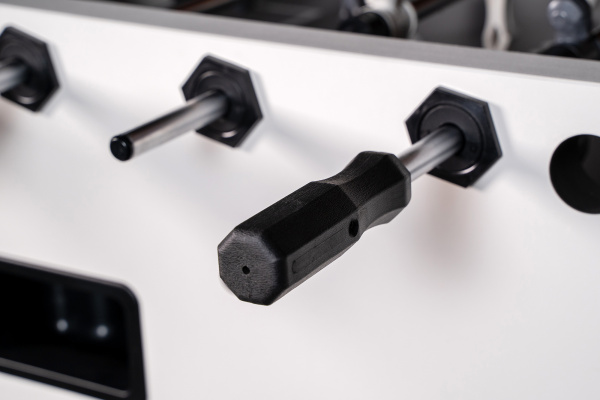 Игровой стол - футбол "NineStar Iron Pro ITSF Grey" (144х75,5х90)