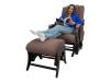 Массажное кресло качалка с пуфиком FUJIMO SAKURA PLUS F2005 FVXP Терра (Sakura 20)