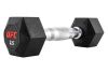 Комплект обрезиненных октагональных гантелей 5 пар от 10 до 20кг UFC Octagon Dumbbell