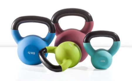 Гиря чугунная неопрен VictoryFit VF-KN