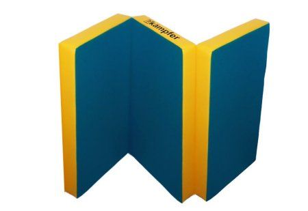 Мат Kampfer Classic №6 (150 х 100 х 10) (синий/желтый)