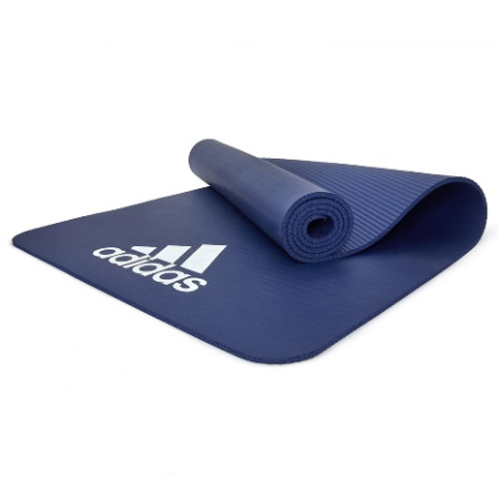 Тренировочный коврик (фитнес-мат) Adidas, 7 мм, синий