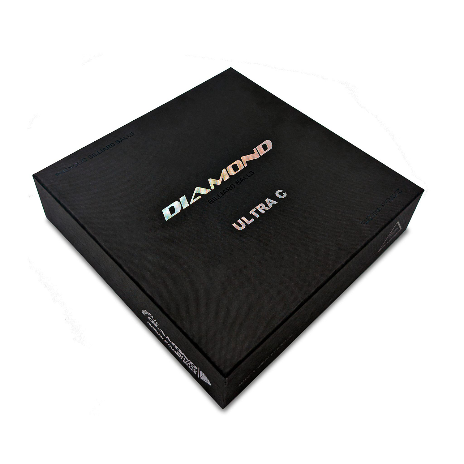 Комплект бильярдных шаров для русской пирамиды Cosmos Billiards "Diamond Ultra C" 68 мм (желтый биток)