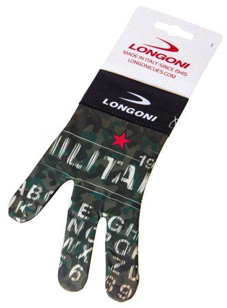 Перчатка бильярдная «Longoni Fancy Military 2»