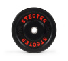 Диск 25 кг. каучуковый STECTER rubber bumper plates