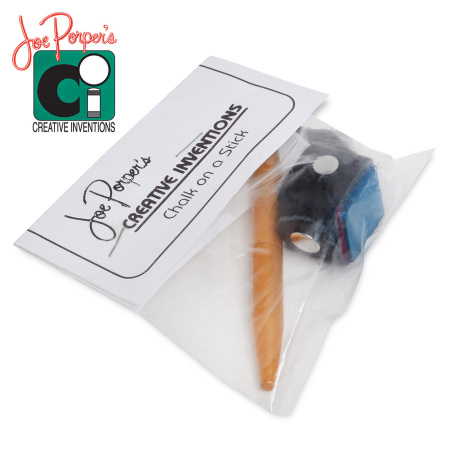 Держатель для мела  Joe Porper`s Chalk On A Stick алюминий/кожа золото