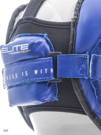 Шлем Everlast Elite Leather Синий M/L