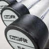 Набор прямых полиуретановых штанг (шаг 5 кг, 5 шт) PROFI-FIT 35-55 кг