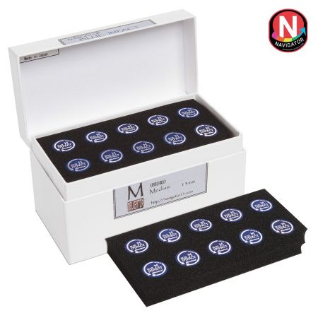 Наклейка для кия Navigator Blue Impact ø14мм Standard Medium 1шт.