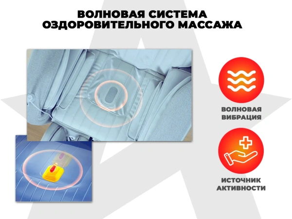 Массажное кресло  FUJIMO Robotron Серый