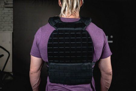 Жилет утяжелитель c плитами, 9 кг