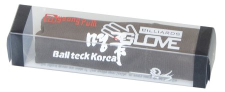 Перчатка бильярдная «Ball Teck 3» (черно-коричневая, вставка замша), защита от скольжения