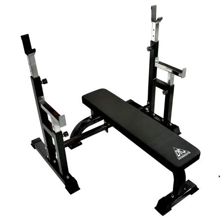 Скамья со стойками под штангу DFC черн. DZ005FBB