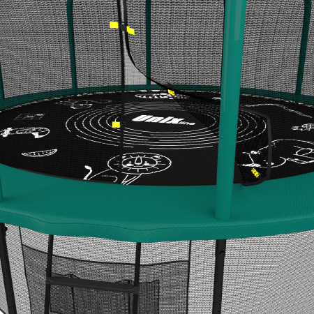 Батут UNIX Line SUPREME GAME 14 ft (Green)