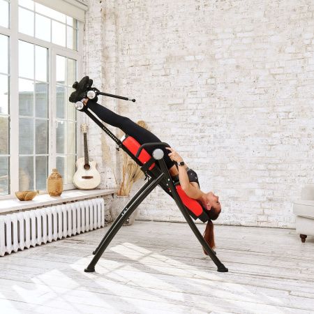 Инверсионный стол DFC XJ-CI-16TL складной, массажер с нагревом