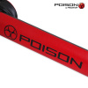 Тубус Poison Armor Velcro 1x1 красный/чёрный