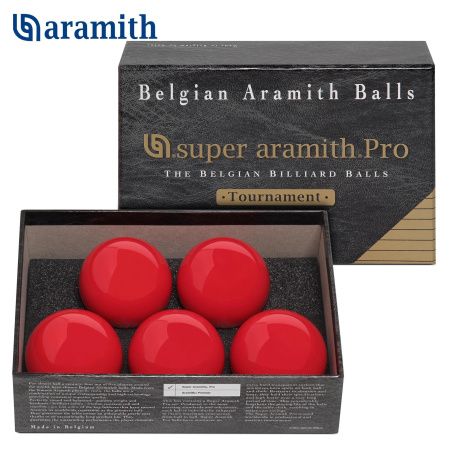 Шары Super Aramith Tournament ø67мм для игры в Корону 5 шт.