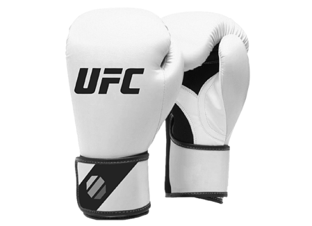 Перчатки тренировочные для спарринга UFC (белые)