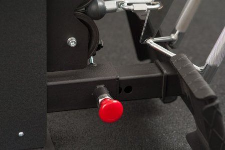 Грузоблочный тренажер "Верхняя и нижняя тяга" (вес стека - 100 кг)