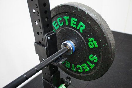 Стойки с горизонтальной скамьей для жима лежа STECTER и страховочная система "Стропа" L600 (к-кт)