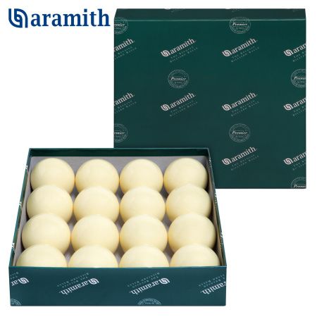 Шары Aramith Premier Pyramid без номеров ø68мм белый биток