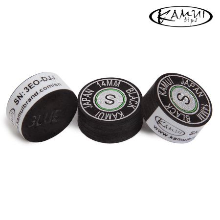 Наклейка для кия Kamui Black ø14мм Soft 1шт.
