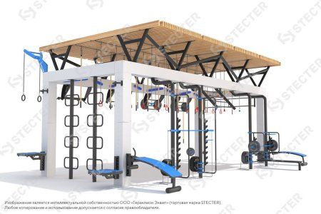 Уличный спортивный комплекс "Центр Силы"