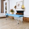 Массажный стол DFC NIRVANA Elegant LUXE, цвет светло-голубой