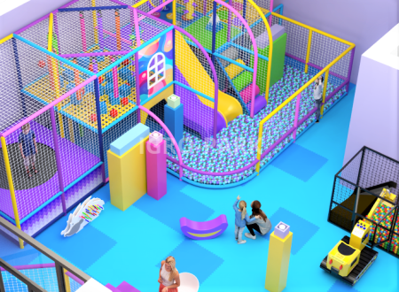 Экскаватор "Mini Excavator" с ограждением и игрой