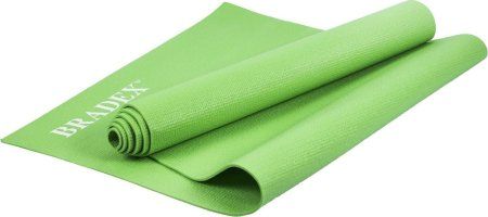 Коврик для йоги и фитнеса 173*61*0,3 зеленый