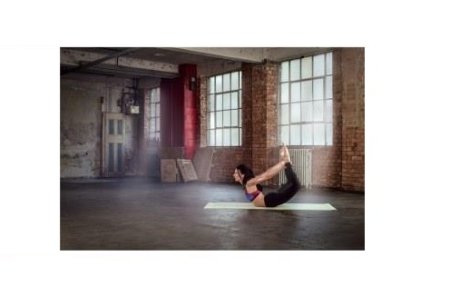 Тренировочный коврик (мат) для йоги Reebok зеленый 4мм