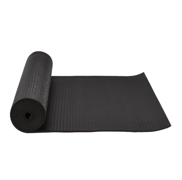 Коврик для фитнеса и йоги YM03-PVCYO-Black 173 х 61 х 0,6 см