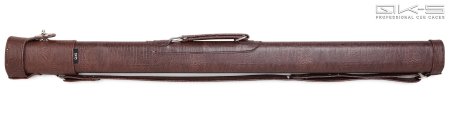 Тубус QK-S Musketeer 1x1 коричневый аллигатор