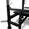 Скамья для жима лёжа со страховочными упорами BRONZE GYM PARTNER ML-902