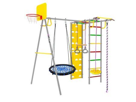 Спортивно-игровой комплекс Midzumi Rainbow Large ХL (Гнездо большое синее)