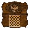 Нарды резные "Герб РФ 3" 40, Mirzoyan
