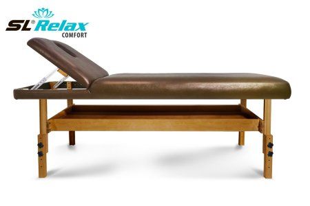 Массажный стол Relax Comfort коричневая кожа (№6)